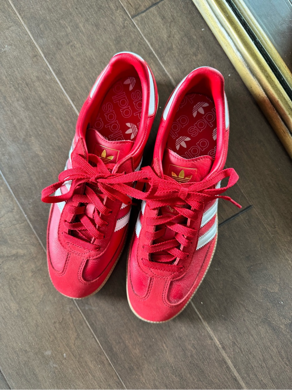 Adidas red OG Samba sneakers red scarlet white gum - Picture 2 of 7